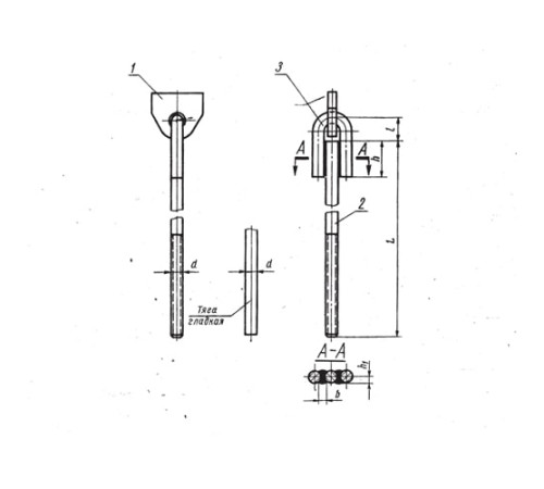 Проушины с тягой подвесок стальных трубопроводов в Борисове