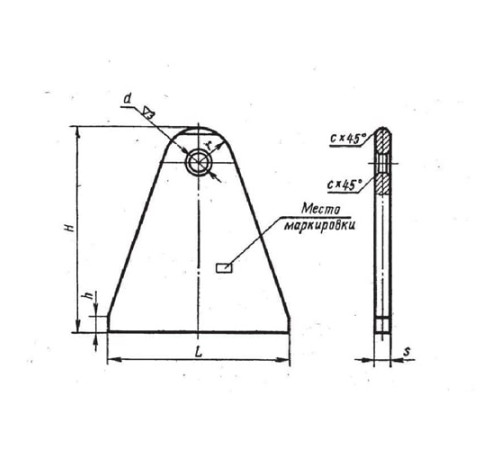 Плавники приварные с накладкой в Борисове от Спецметаллстрой