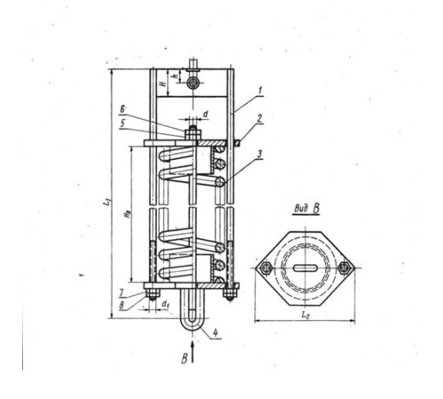 Блоки пружин подвесок стальных трубопроводов в Борисове