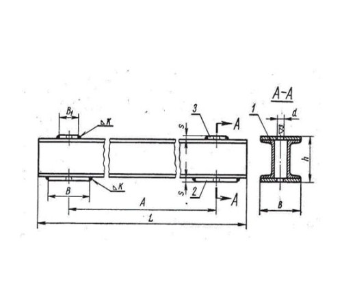 Балки опорных подвесок трубопроводов в Борисове