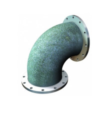 Колено фланцевое чугунное