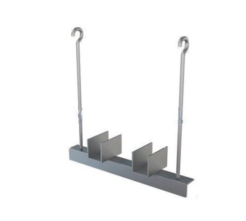 Подвески двух труб с изоляцией в Борисове для трубопроводов