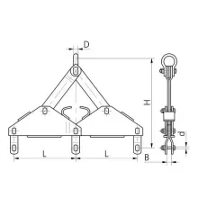 Коромысла типа 3КБ