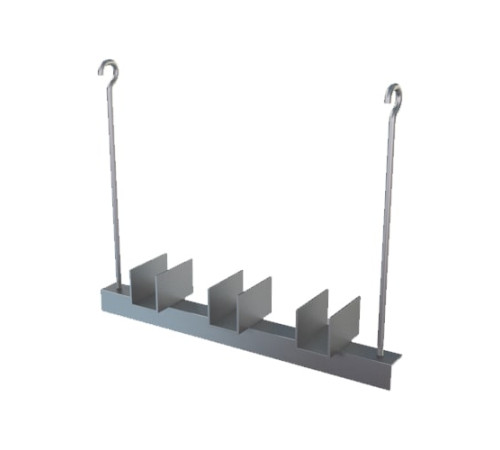 Подвески трех труб с изоляцией в Борисове