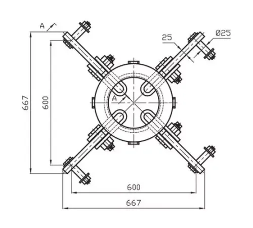 Коромысла лучевые типа КЛ в Борисове для ЛЭП
