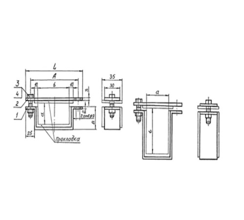 Подвески судовых трубопроводов Тип 9 в Борисове