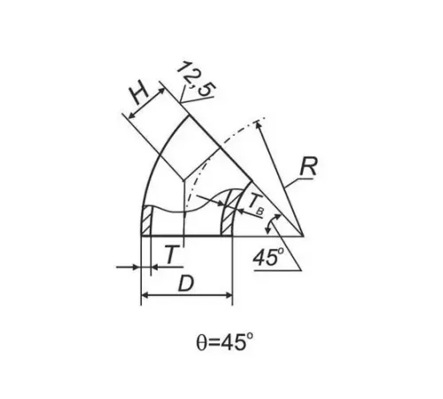 Отводы 45° в ВУС изоляции в Борисове с доставкой по Беларуси