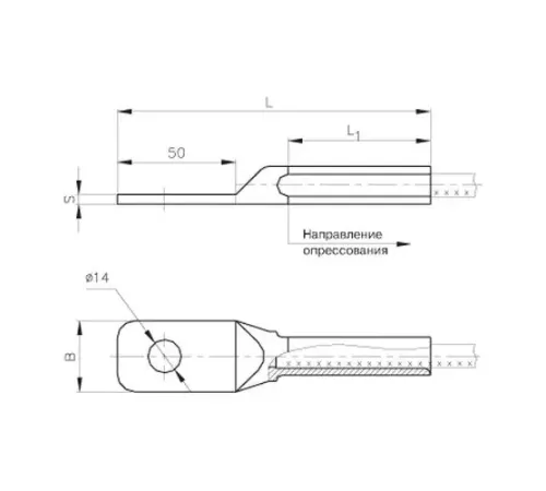 Аппаратные зажимы типа А1М в Борисове для ЛЭП
