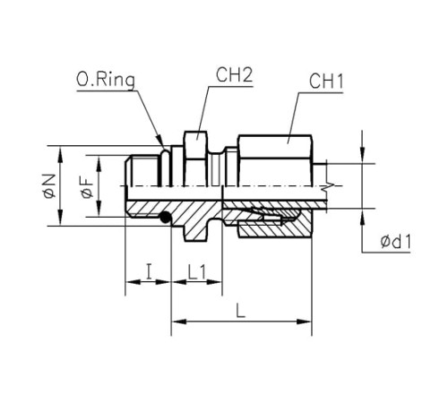 Штуцеры ввертные UNF с уплотнением в Борисове
