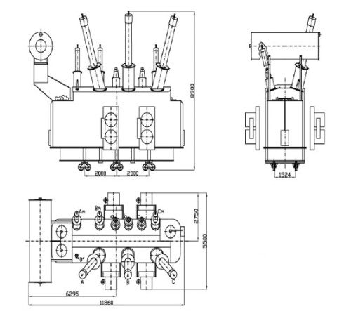 Силовые автотрансформаторы 220-500 кВ в Борисове