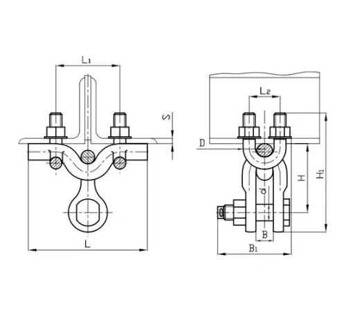 Узлы крепления типа КГ для ЛЭП в Борисове