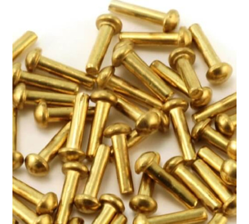 Латунные заклепки с полукруглой головкой в Борисове