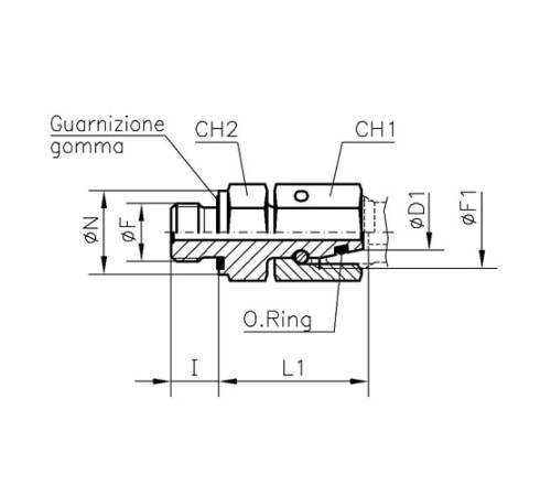 Штуцеры ввертные с уплотнением TN426 M в Борисове