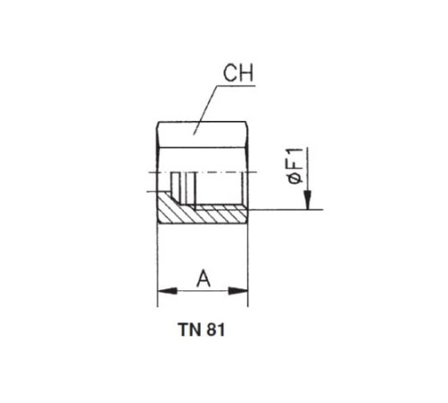 Накидные гайки TN81 и врезные кольца TN88 в Борисове