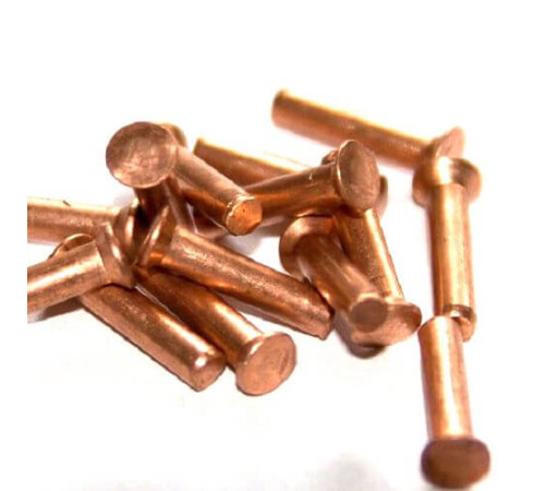 Медные заклепки с потайной головкой в Борисове