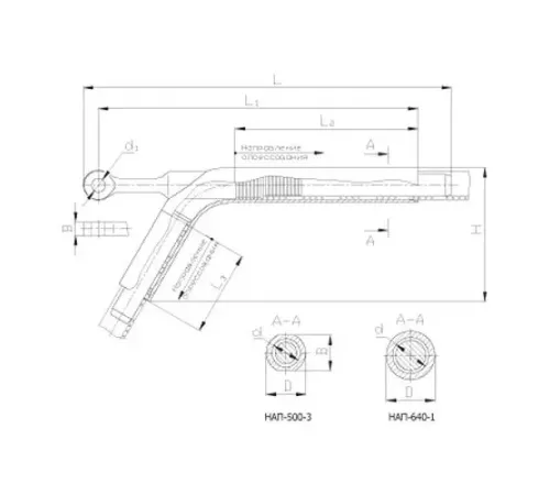 Натяжные прессуемые зажимы НАП для ЛЭП в Борисове