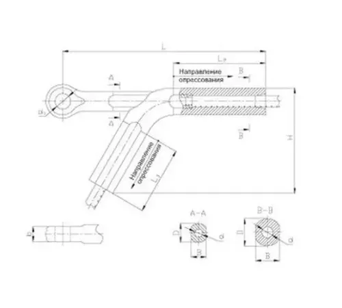 Натяжные прессуемые зажимы НАСУС в Борисове