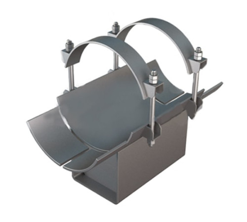 Неподвижные бугельные хомутовые опоры в Борисове