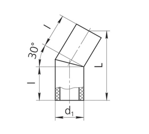 Оболочки на теплоизоляционные отводы 30° в Борисове