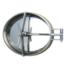 Овальный люк из нержавеющей стали