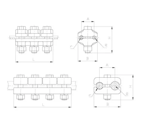 Плашечные зажимы типа ПАМ в Борисове и Беларуси