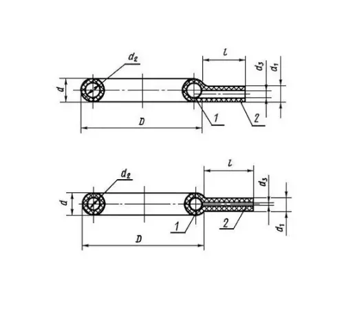 Резинотканевые прокладки полые круглого сечения в Борисове