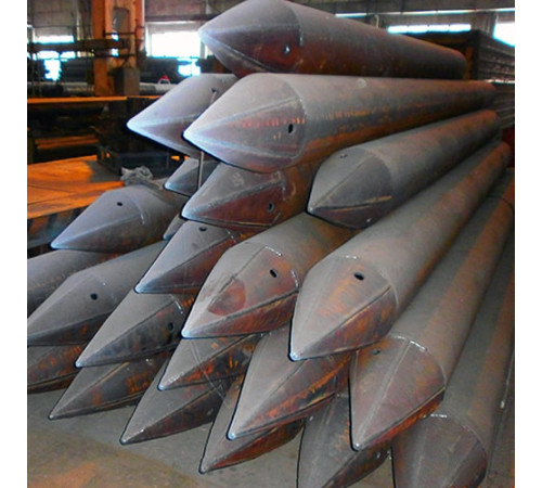 Конические стальные забивные сваи в Борисове и Беларуси