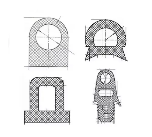 Термостойкие силиконовые профили в Борисове для юрлиц