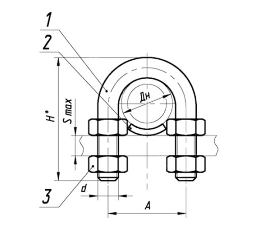 Опоры ТПР.10.14(1).00.000 в Борисове