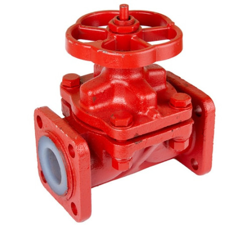 Запорные мембранные футерованные вентили-клапаны в Борисове