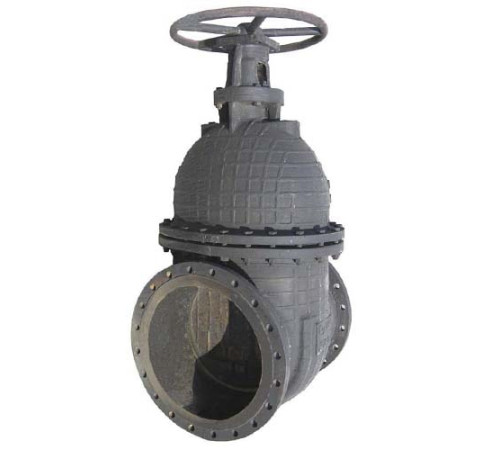 Задвижки клиновые чугунные фланцевые с редуктором в Борисове